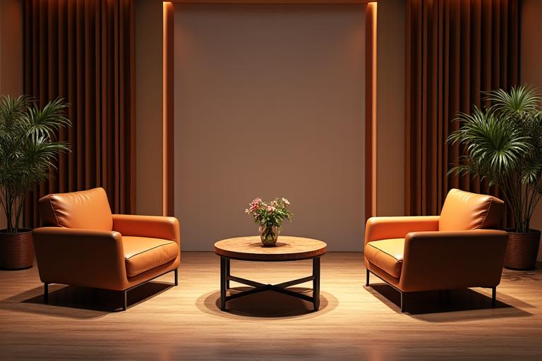 Celebrity Interview Studio Setup