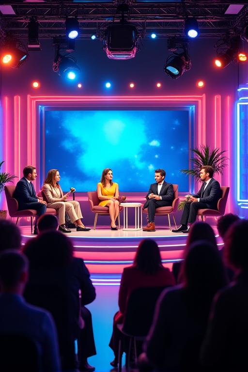 Talk Show Studio Setup